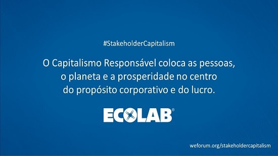 Ecolab commits to World Economic Forum's Stakeholder Capitalism Metrics